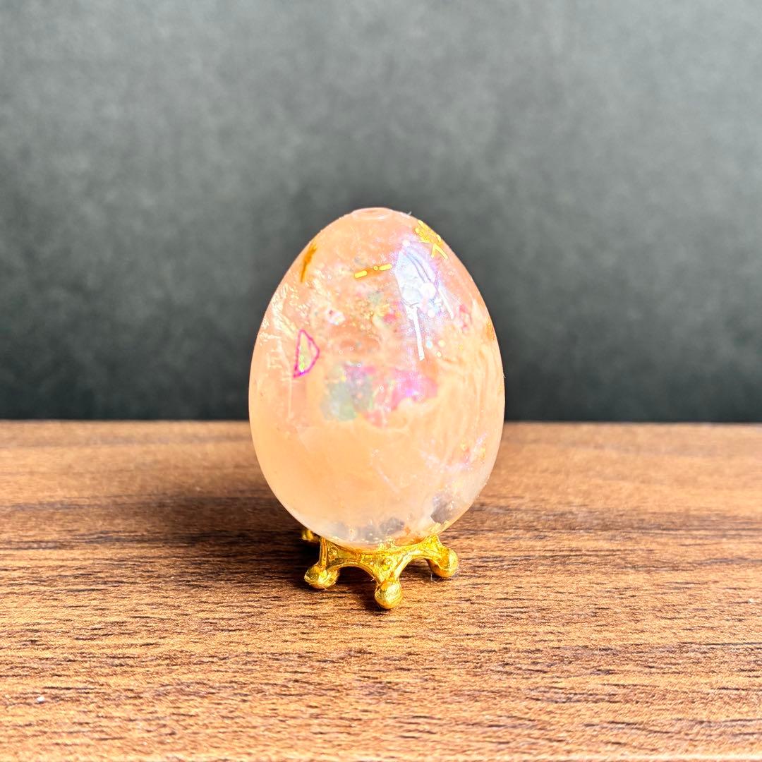 タマゴ型オルゴナイト ローズクォーツ - メルカリ