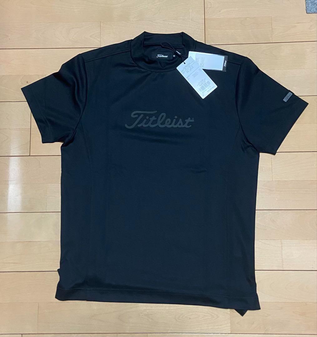 【新品・未使用】 Titleist(タイトリスト) モックネック (ブラック)M