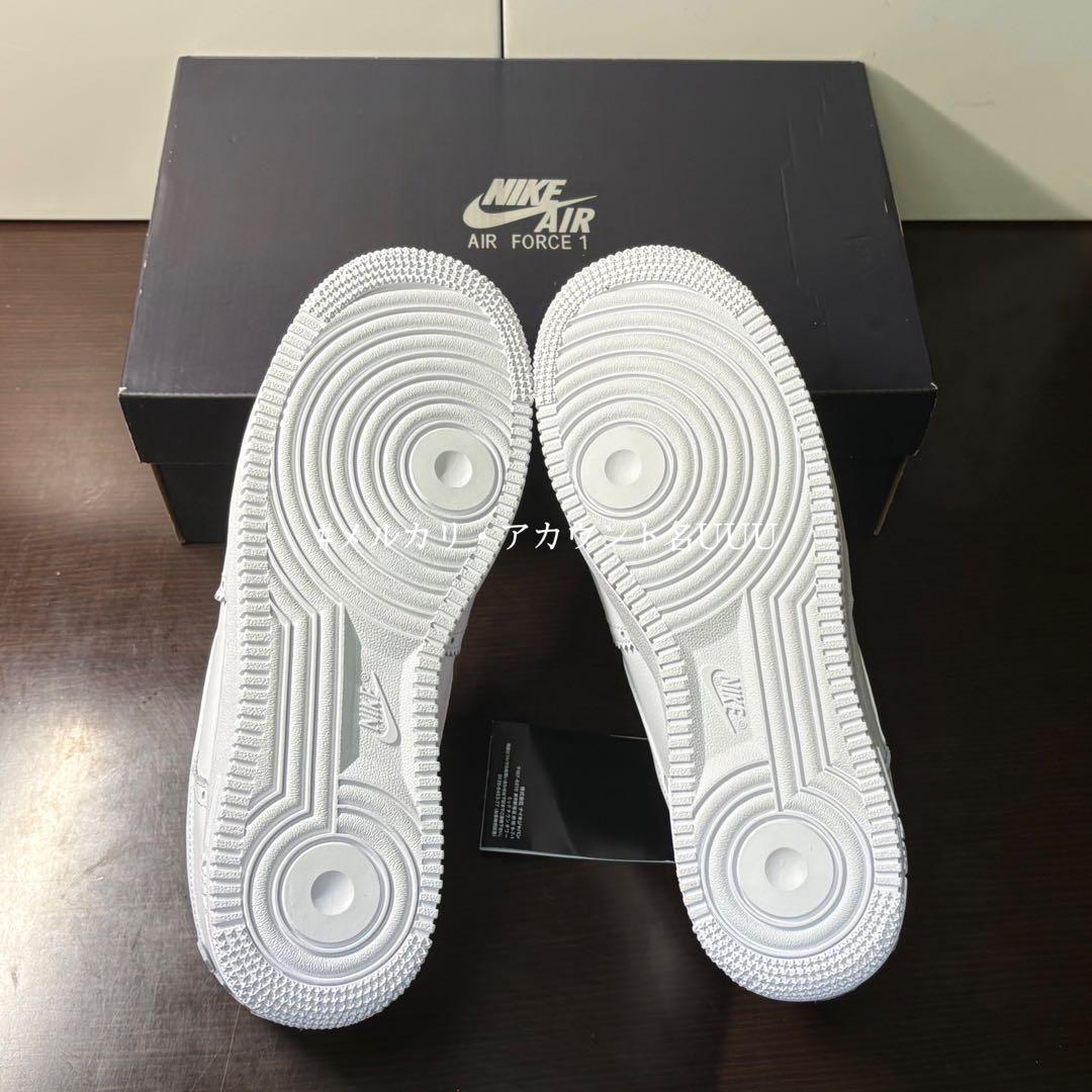 【新品26.5cm】NIKE エアフォース１'07 ホワイト/グリーン