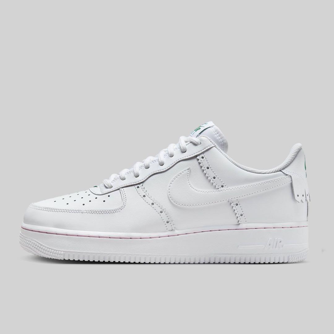 【新品26.5cm】NIKE エアフォース１'07 ホワイト/グリーン