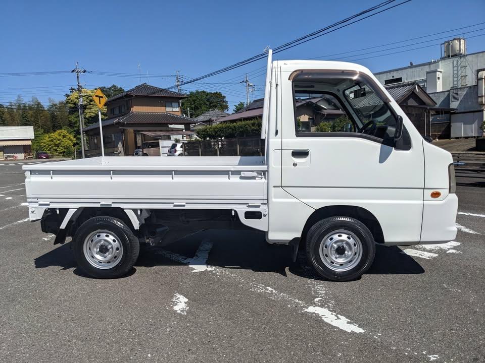 低走行8千㌔!働く即戦力!LE-TT1サンバートラックTB!エアコン!検満タン!