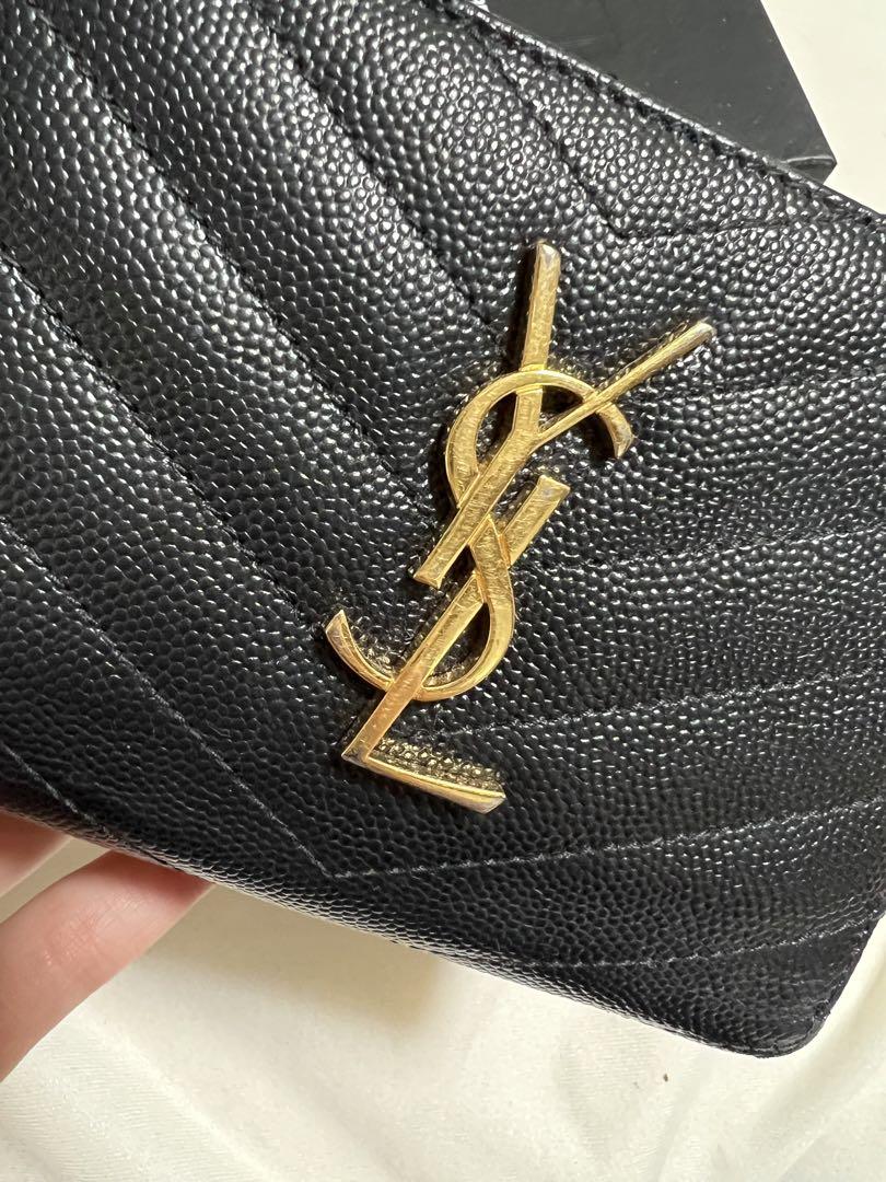 SAINT LAURENT  ロゴ 二つ折り財布