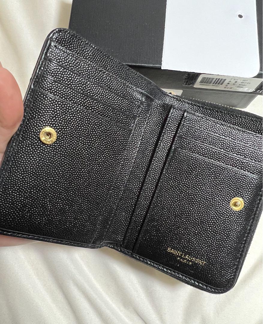 SAINT LAURENT  ロゴ 二つ折り財布
