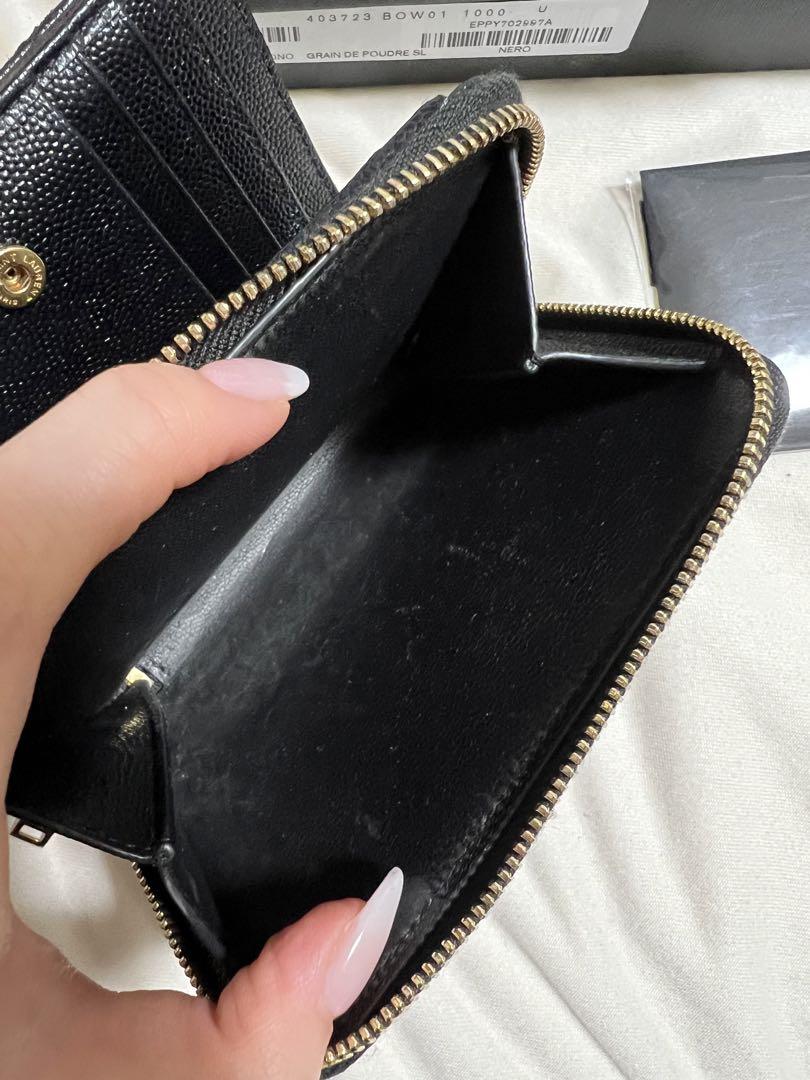 SAINT LAURENT  ロゴ 二つ折り財布