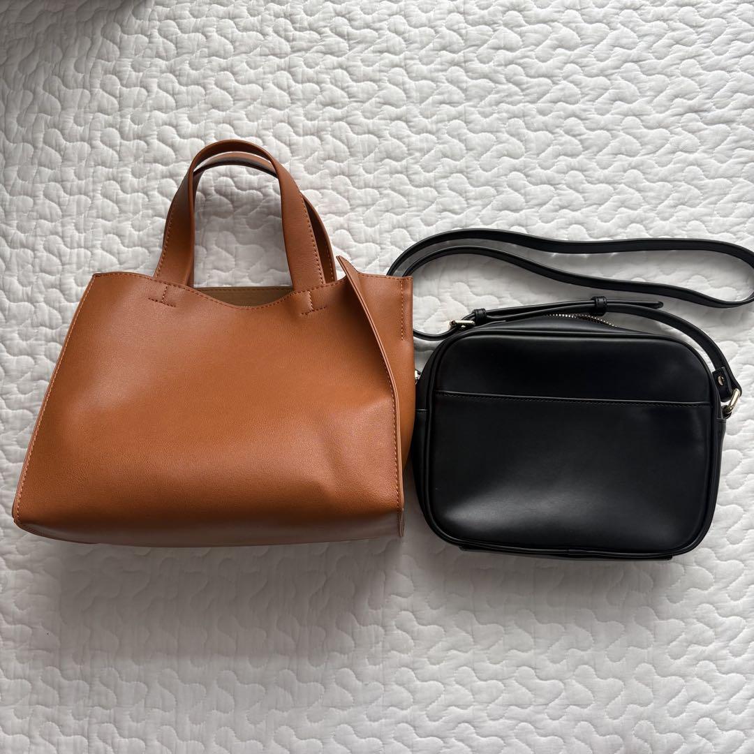 MURA ミニトートバッグ　ミニショルダーバッグ　2点セット　【美品】