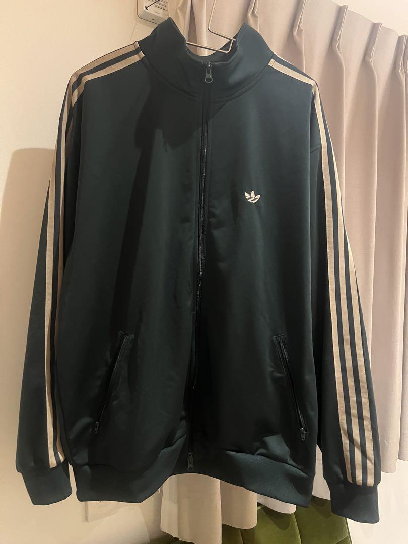 adidas ベッケンバウアー トラックジャケット シャドーグリーン XL 