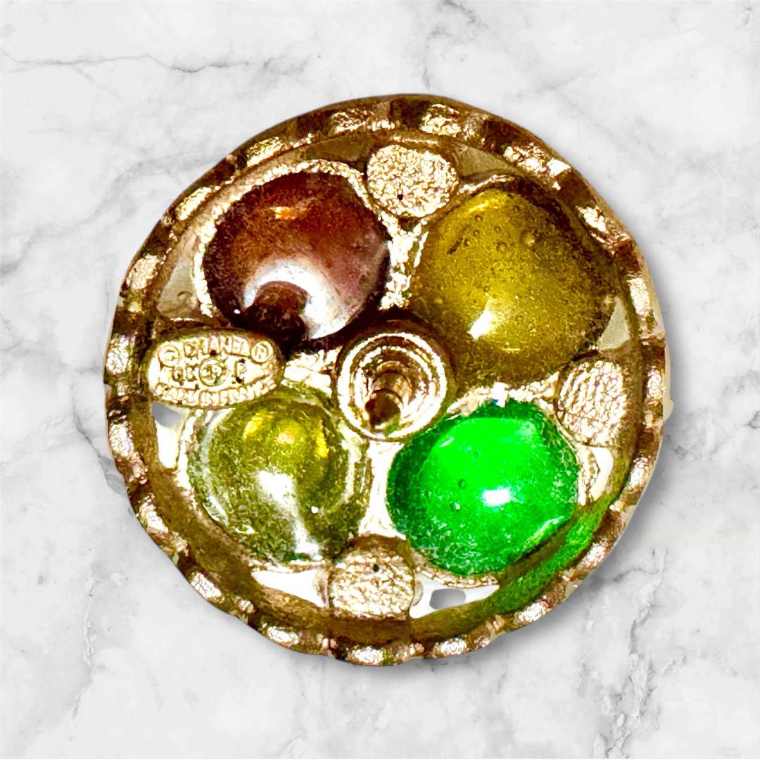 珍しい☆美品☆早い者勝ち☆ヴィンテージCHANEL ピンブローチ3点