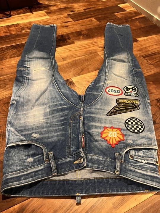 週末限定価格！値下げ中！dsquared2 tidy biker46