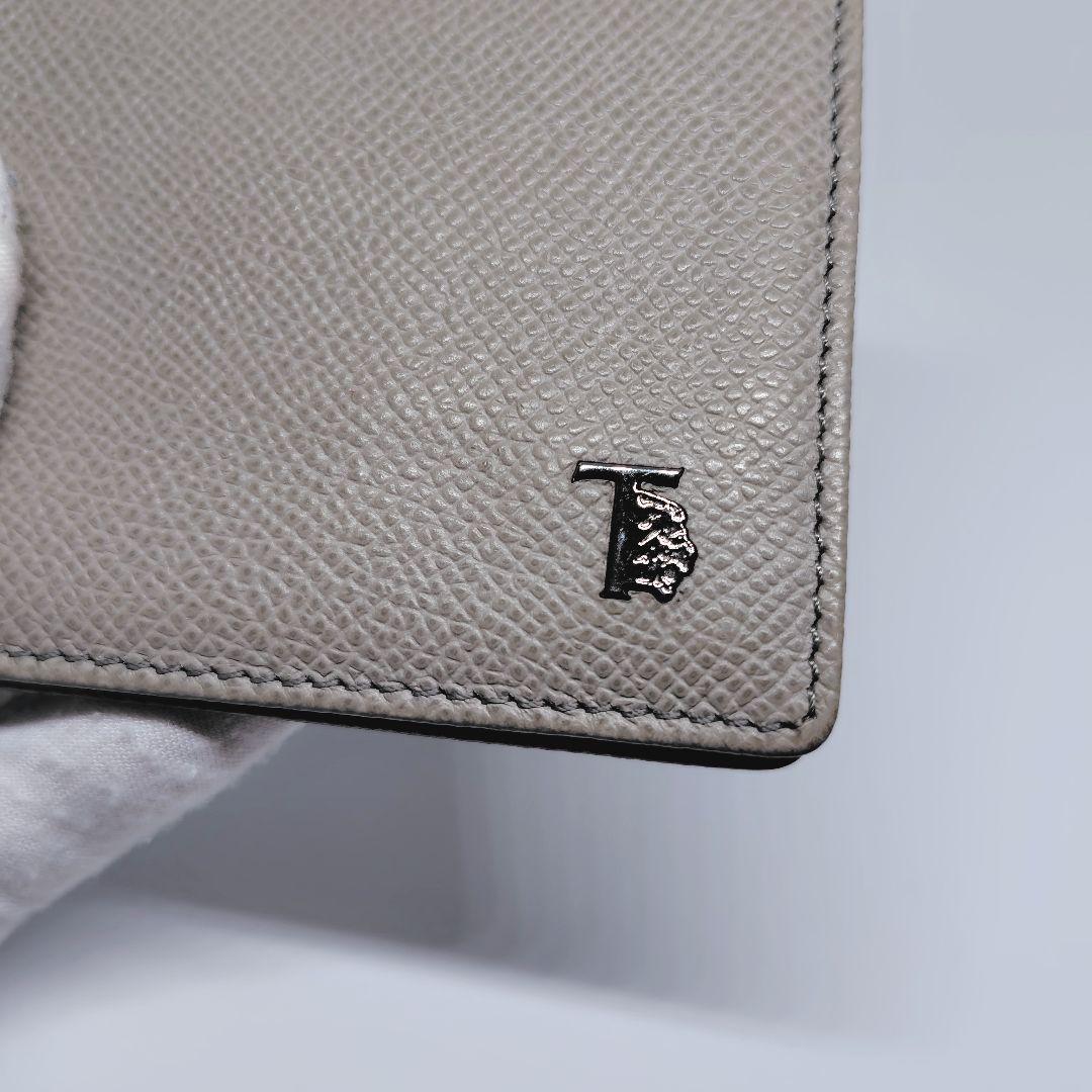 TOD’S 財布 マネークリップ レザー メンズ グレー トッズ