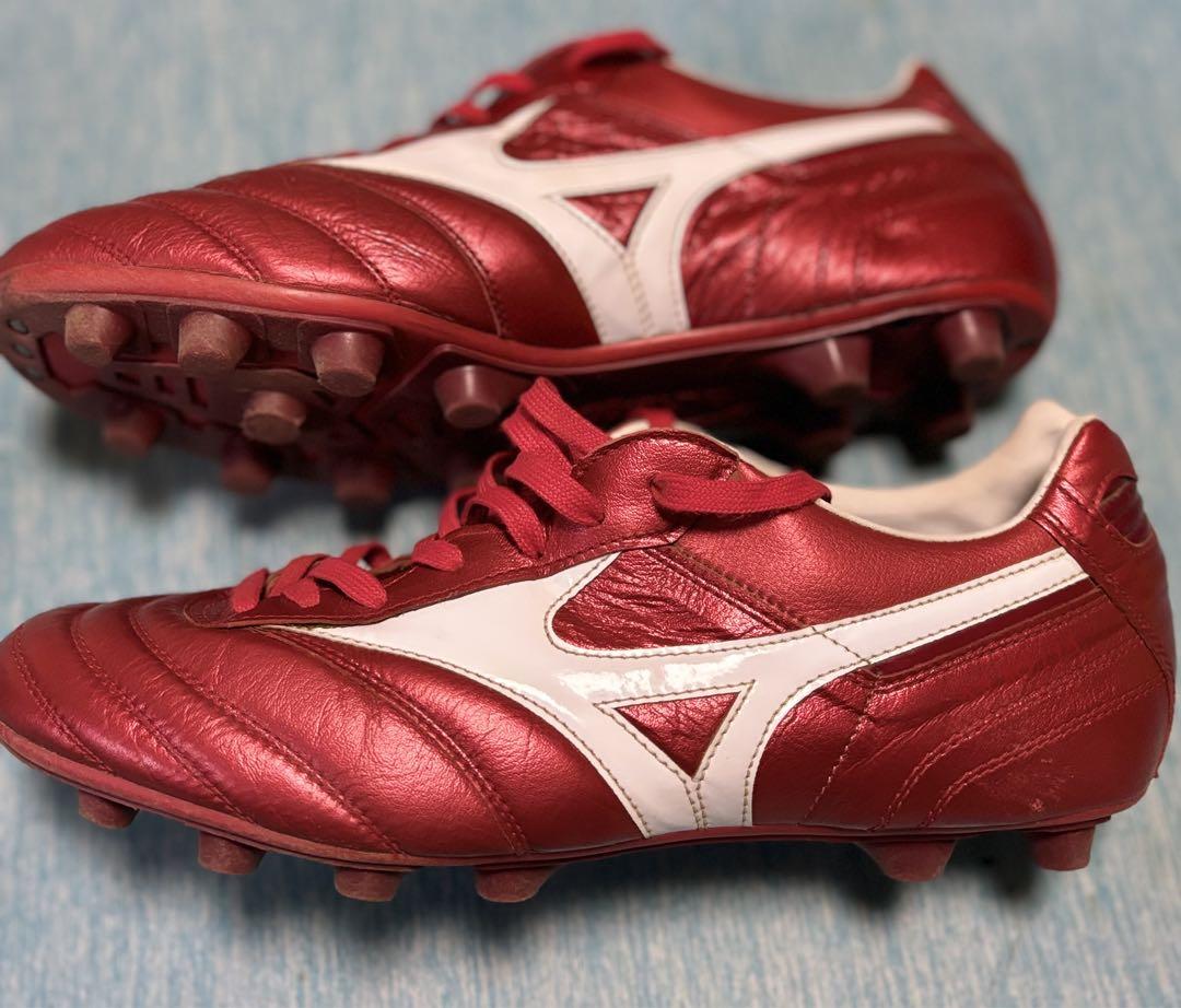 Morelia2レッド|ホワイト スパイク28.0cm