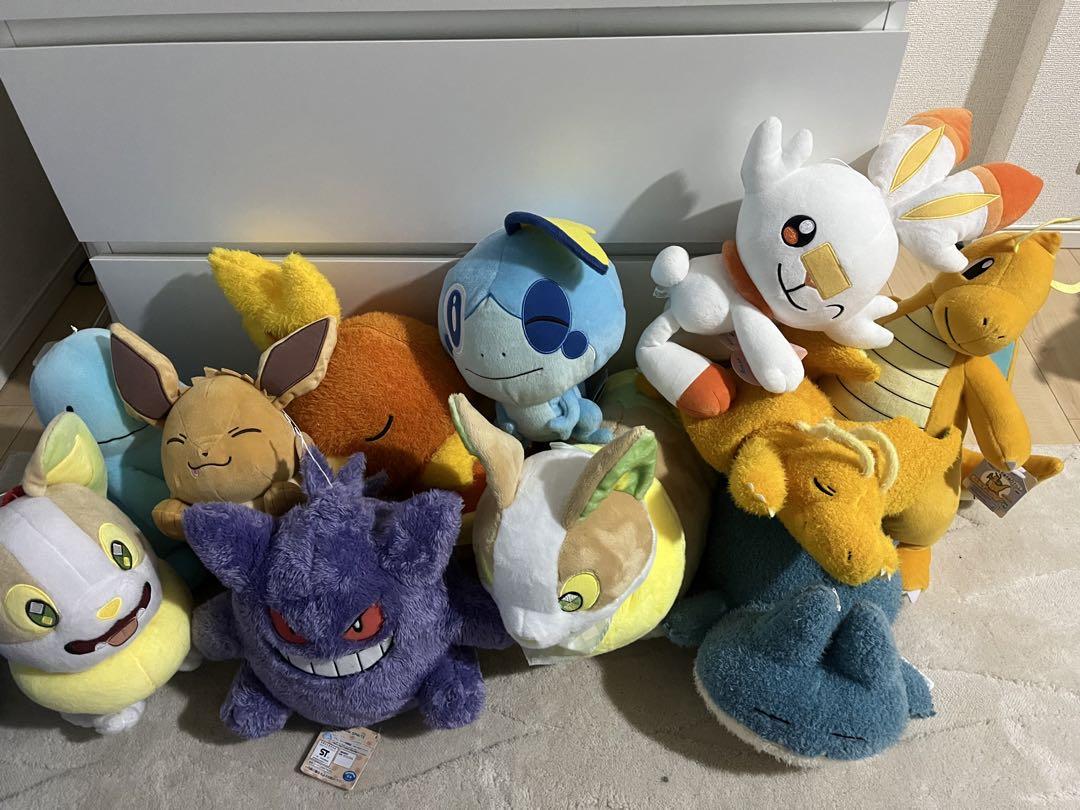 ポケモン ぬいぐるみセット 中型