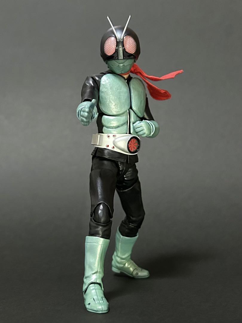 真骨彫　仮面ライダー　旧1号　検索用　真骨　桜島　フィギュアーツ サイクロン号