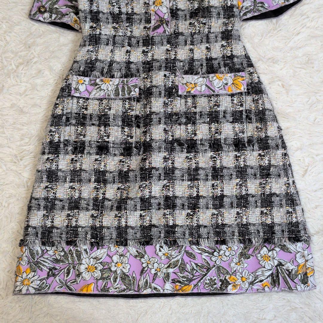 定価32万✨美品✨ドルガバ エンブロイダリーツイードワンピース 近年モデル 40