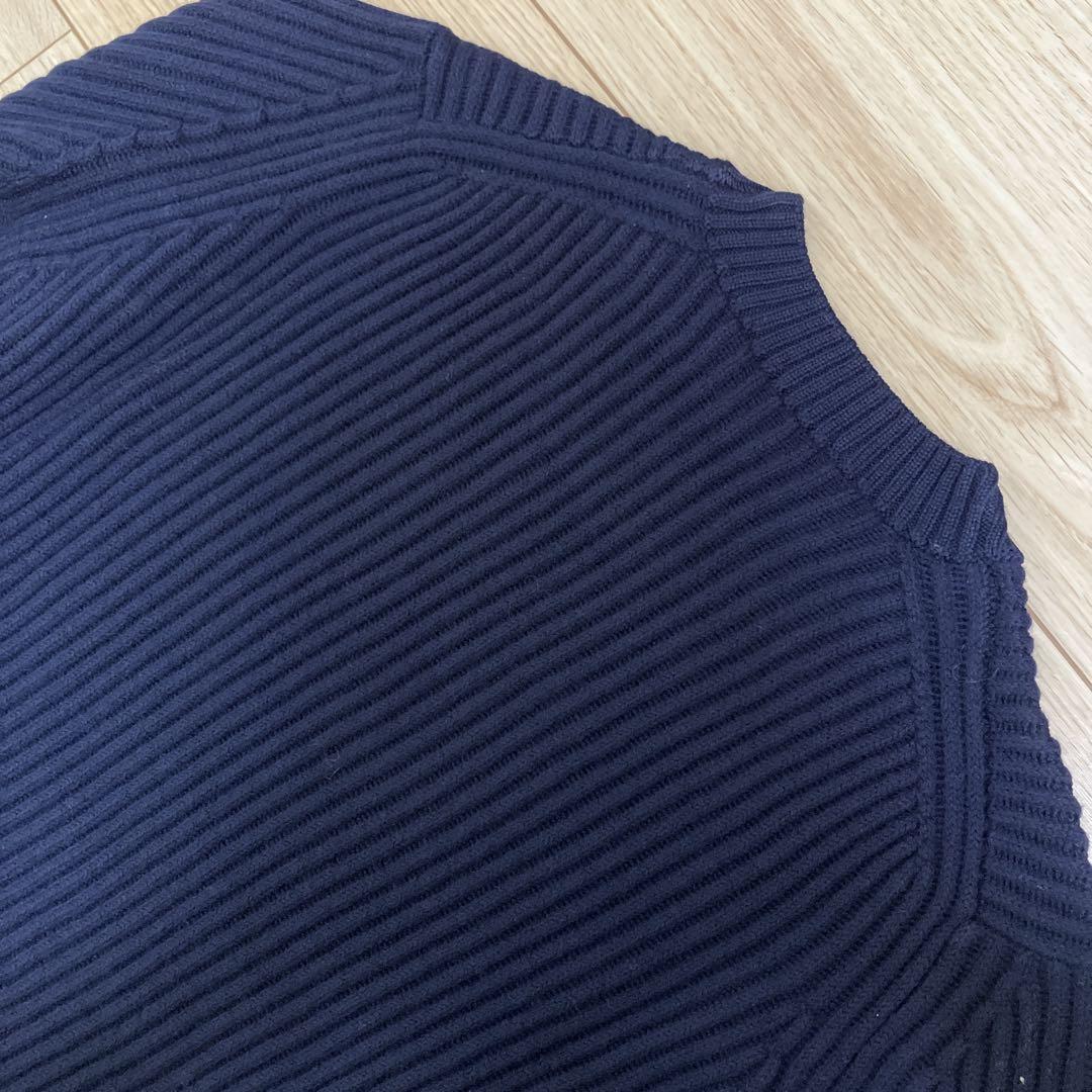 【タグ付き未使用】FILIPPO DE LAURENTIIS ネイビー ニット