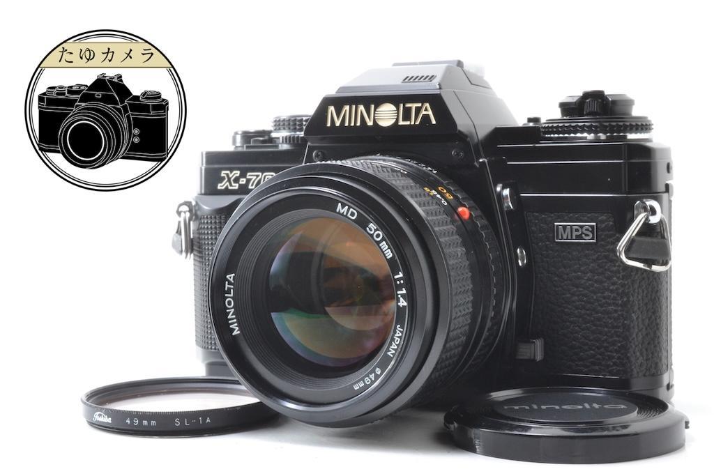 Minolta ミノルタ X-700 50mm f/1.4 完動品 美品