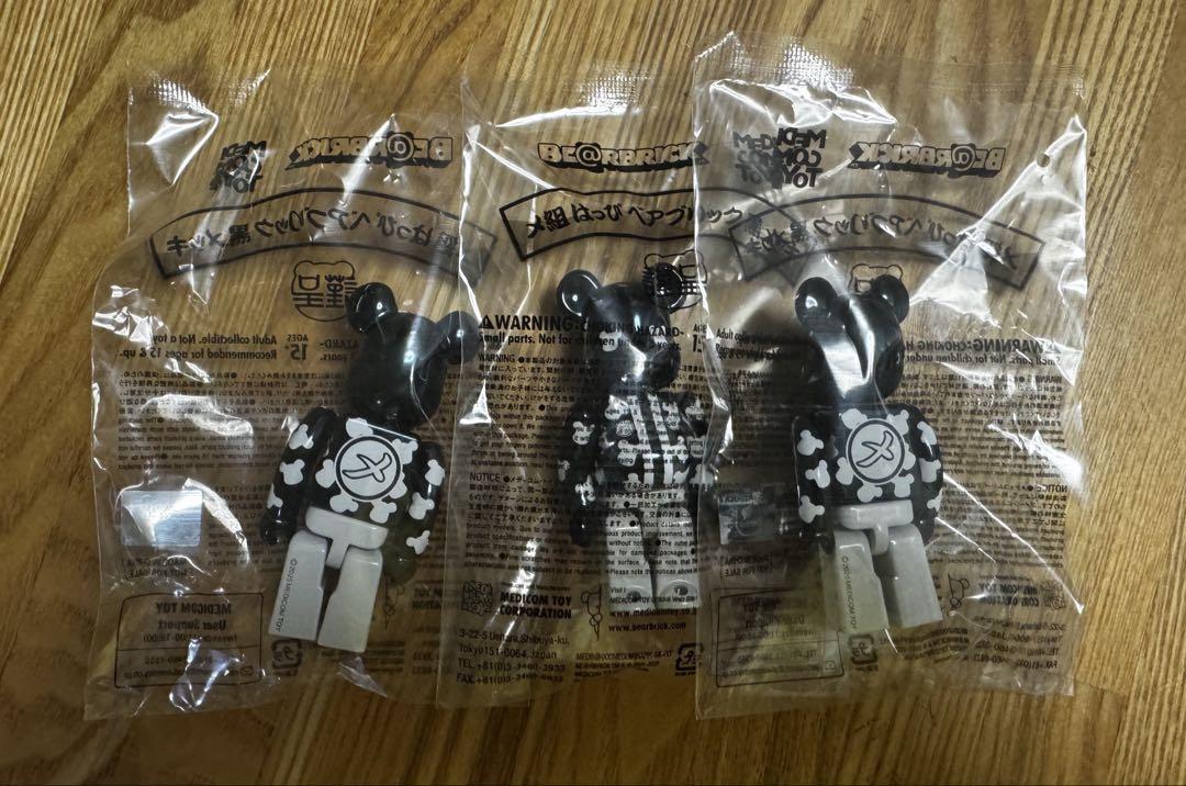 BE@RBRICK - BE@RBRICK メ組 はっぴ 銀メッキ 白メッキ ベア
