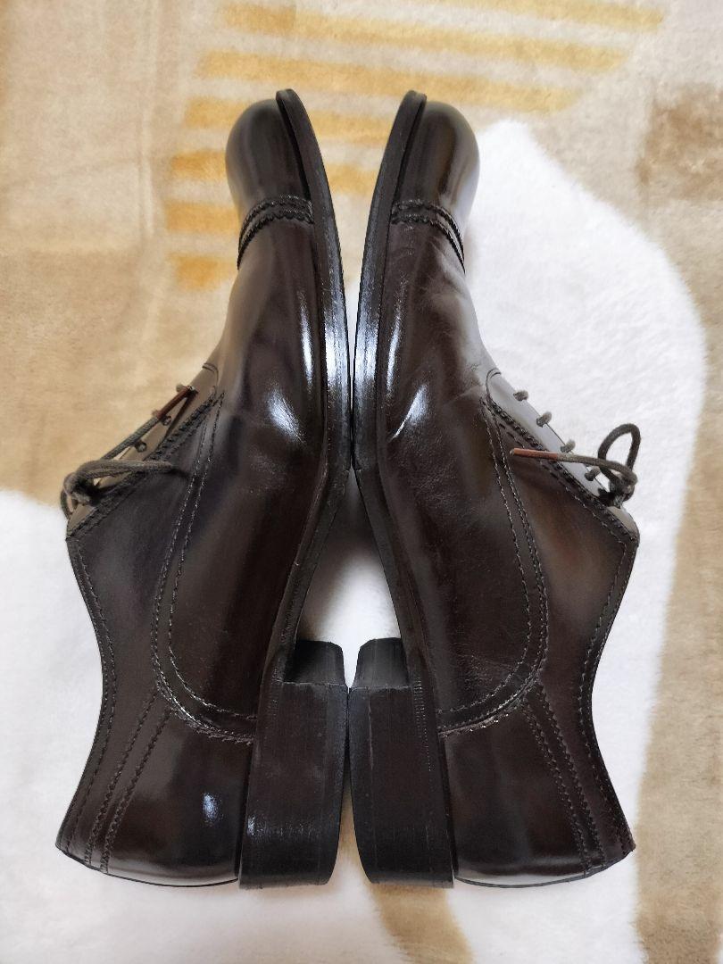 LANVIN COLLECTION メンズシューズ 24.5cmダークブラウン