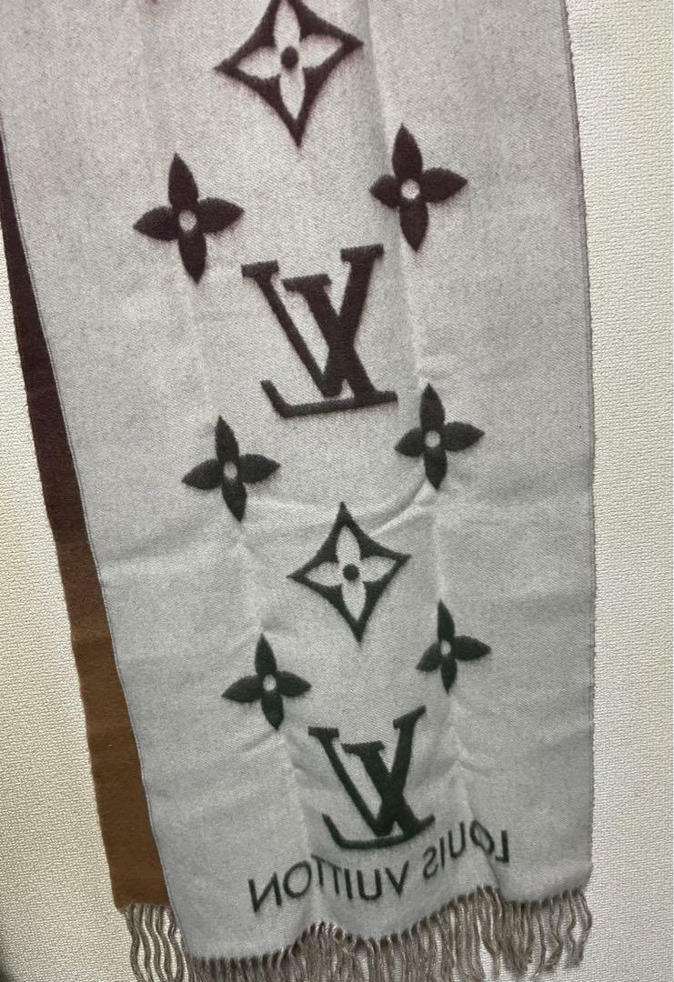 LOUIS VUITTON PARIS カシミヤマフラー イタリア製 LOUIS VUITTON PARIS カシミヤマフラー イタリア製