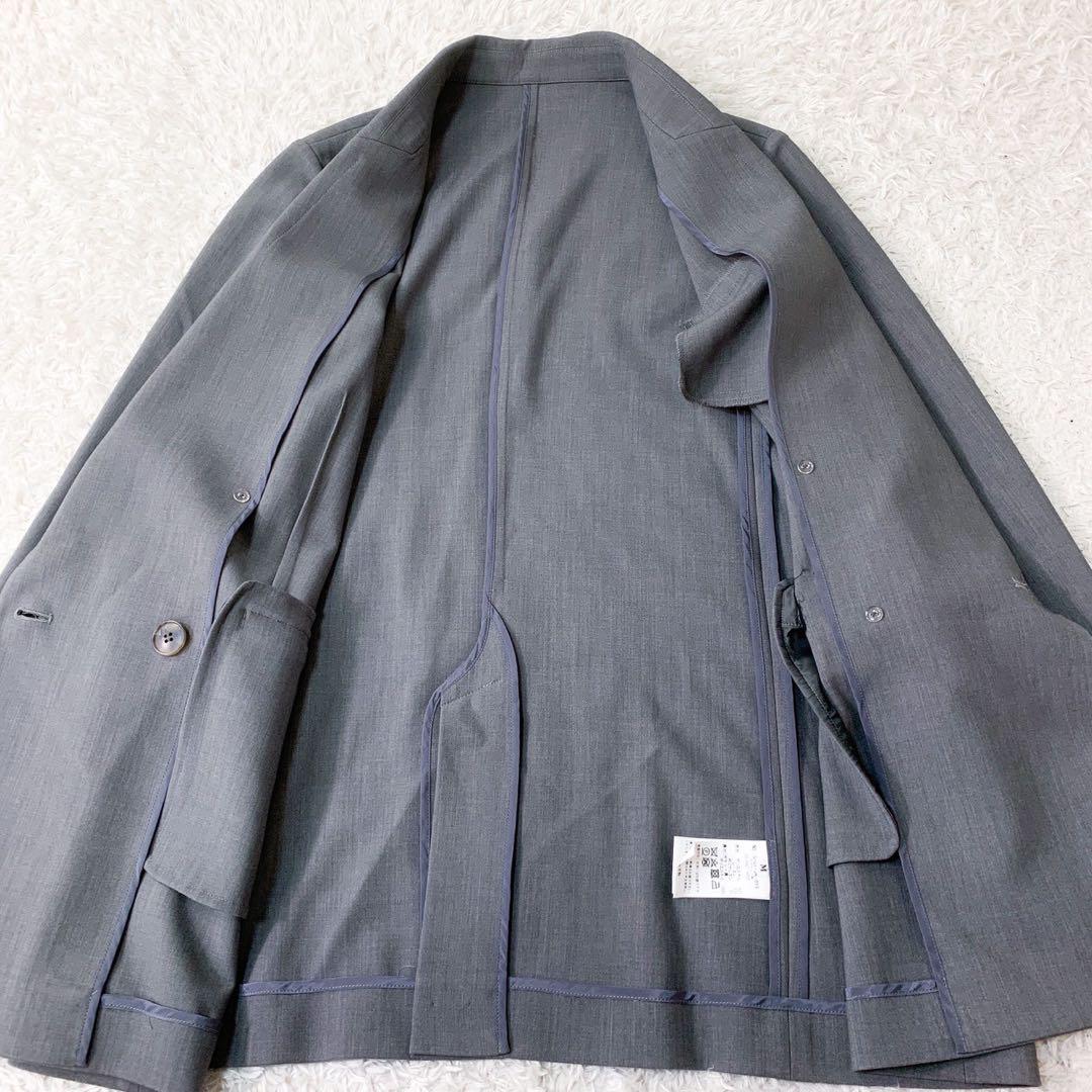 【極美品✨現行】ソージュ ウールライクダブルジャケット Mサイズ グレー 完売品 極美品✨現行】ソージュ ウールライクダブルジャケット Mサイズ