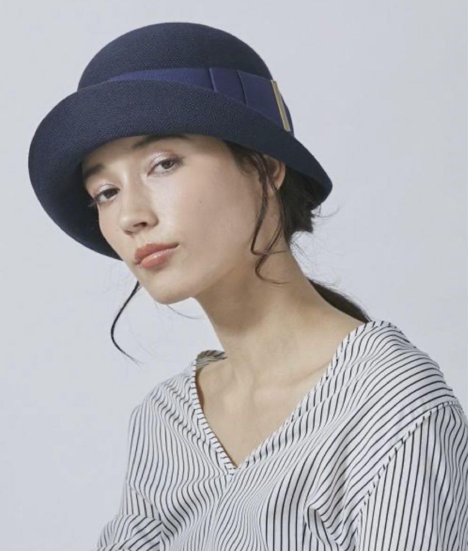帽子 Chapeau d' O Wide Ribbon TH Breton Chapeau d' O Wide Ribbon TH Breton | 56cm(56) BLACK(01
