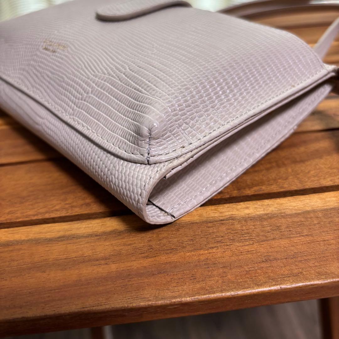 ヴィオラドーロ 横型 レザー スマホショルダー スマホポシェットVIOLAd ORO DECORATOM_COM_BR