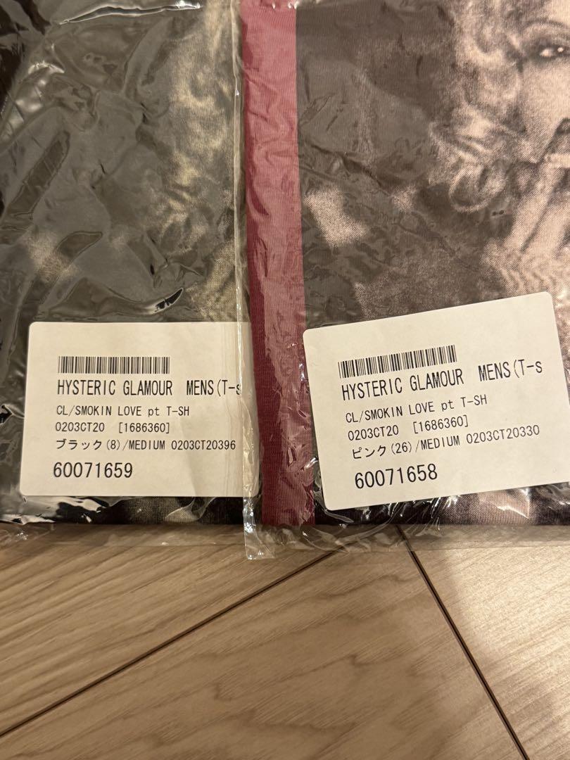 【新品セット売り】ヒステリックグラマー　コートニーラブ Tシャツ キムタク