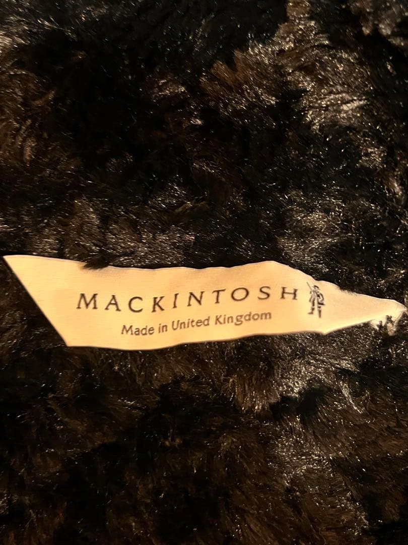 マッキントッシュボアコート#8#ブラック マッキントッシュボアコート#8#ブラック