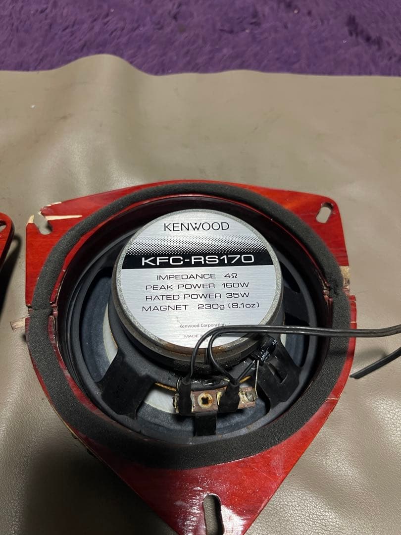 ✧✧✧ケンウッド KFC-RS17と KFC-RS170セット。