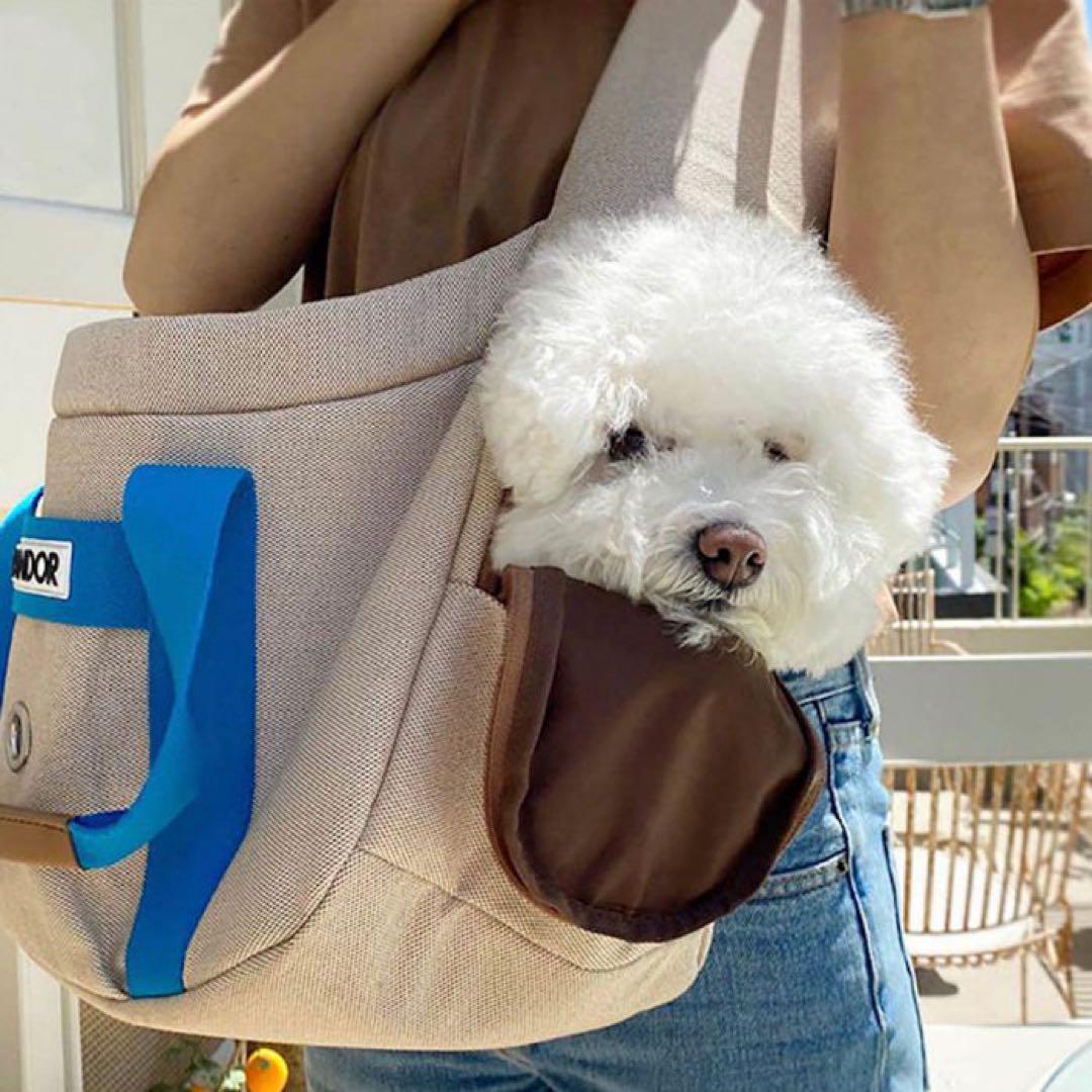 【ICANDOR】PEEK-A-BOO BAG（MELTING CREAM） M