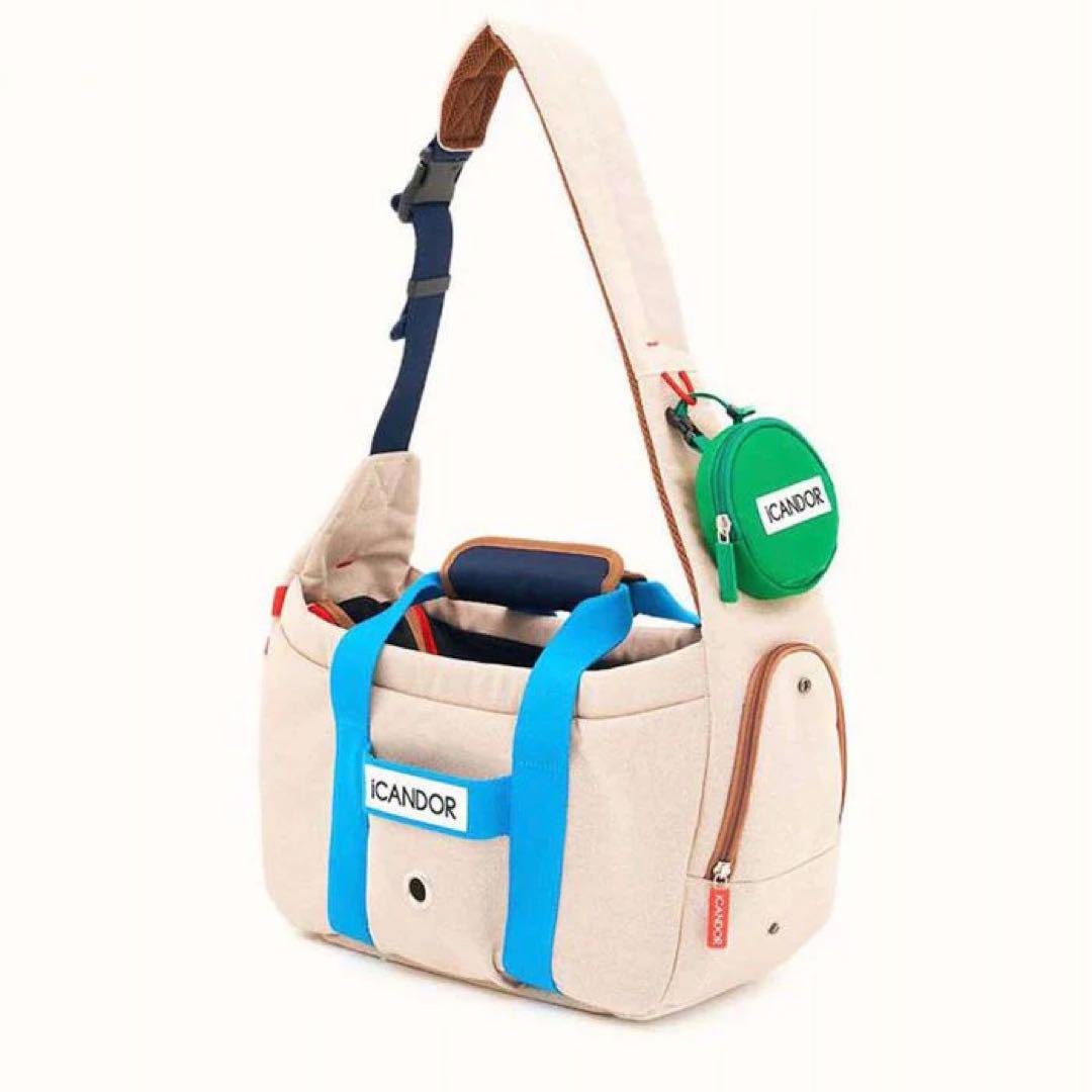 【ICANDOR】PEEK-A-BOO BAG（MELTING CREAM） M