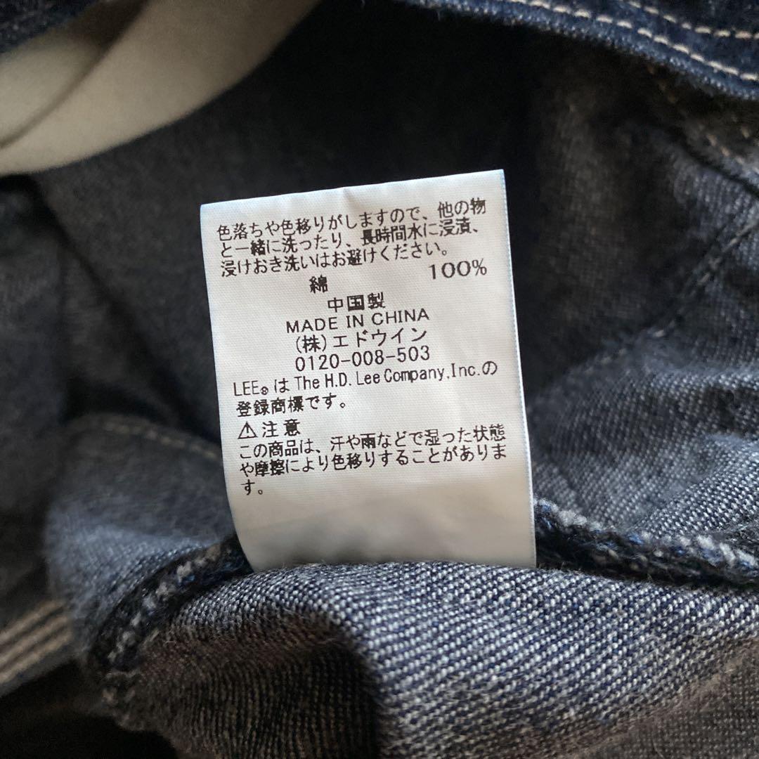 【 美品 】 リー Lee オーバーオール デニム メンズ XL
