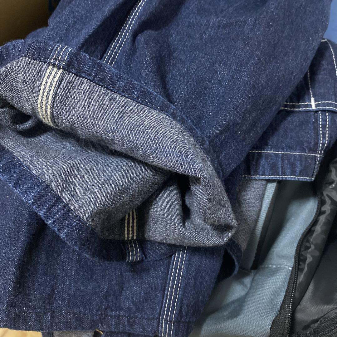 【 美品 】 リー Lee オーバーオール デニム メンズ XL