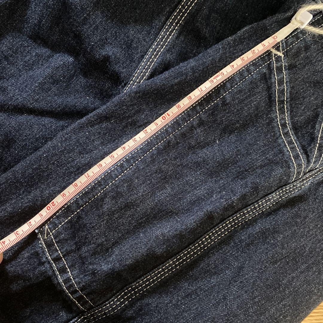 【 美品 】 リー Lee オーバーオール デニム メンズ XL