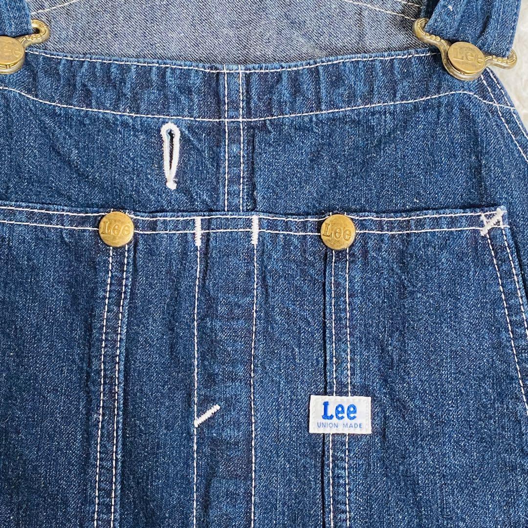 【 美品 】 リー Lee オーバーオール デニム メンズ XL