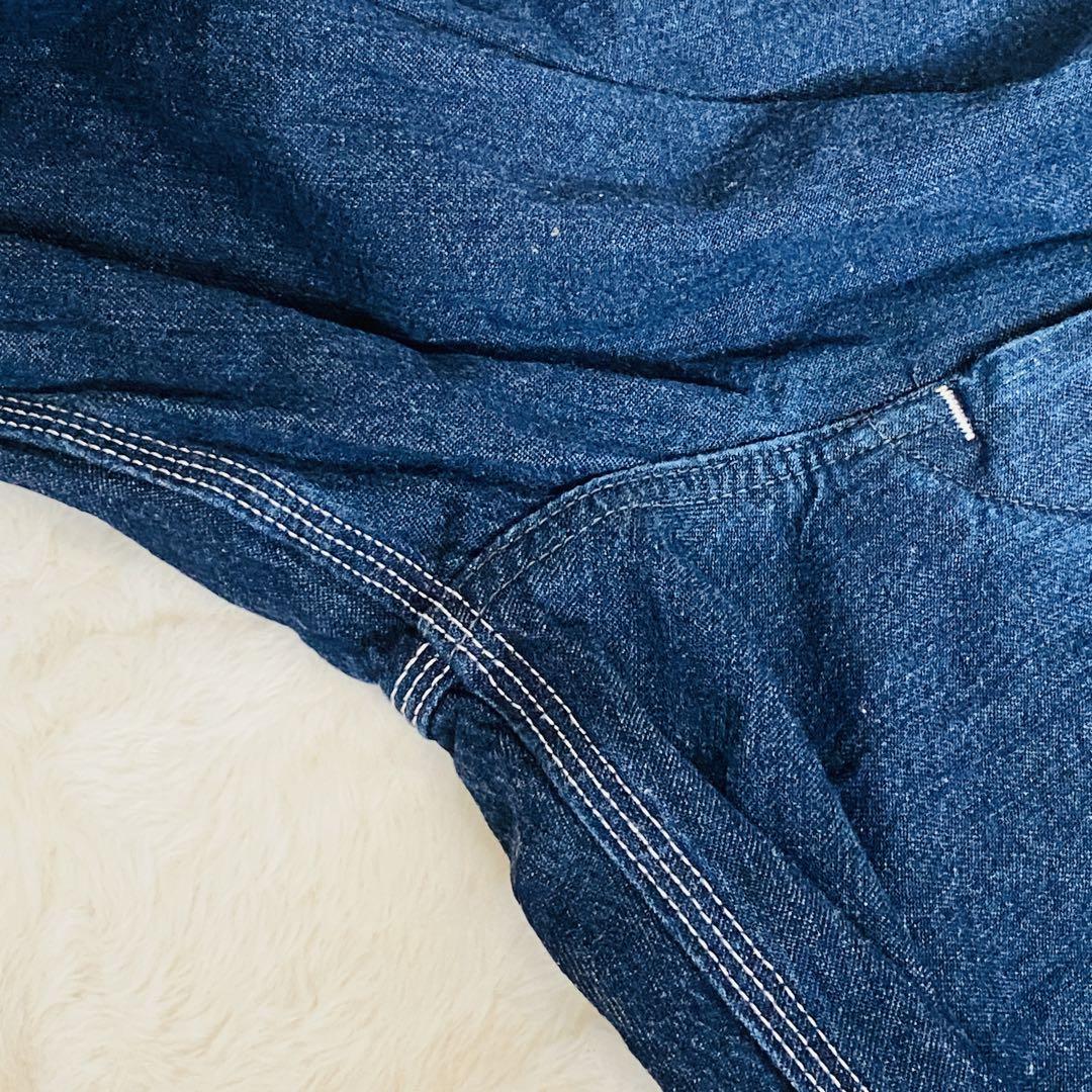 【 美品 】 リー Lee オーバーオール デニム メンズ XL