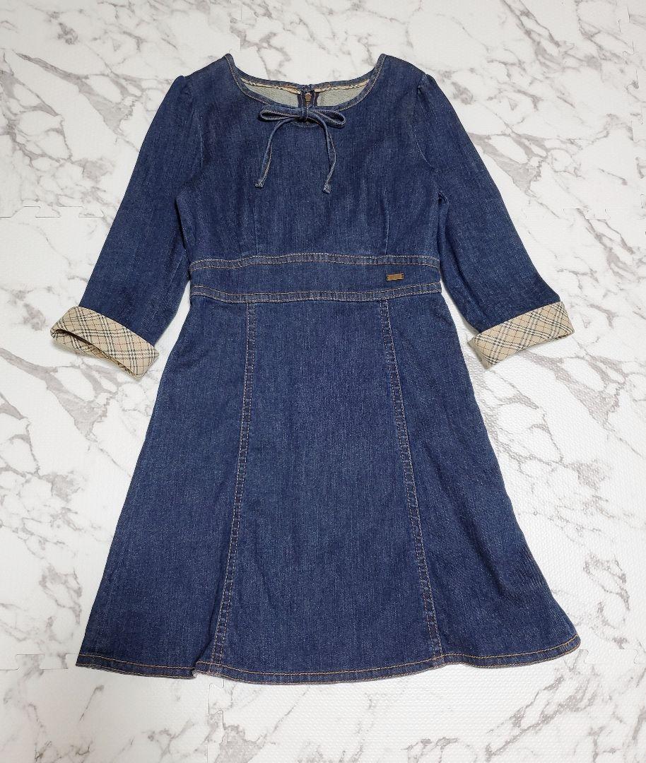 BURBERRY バーバリー ブルーレーベル デニムワンピース