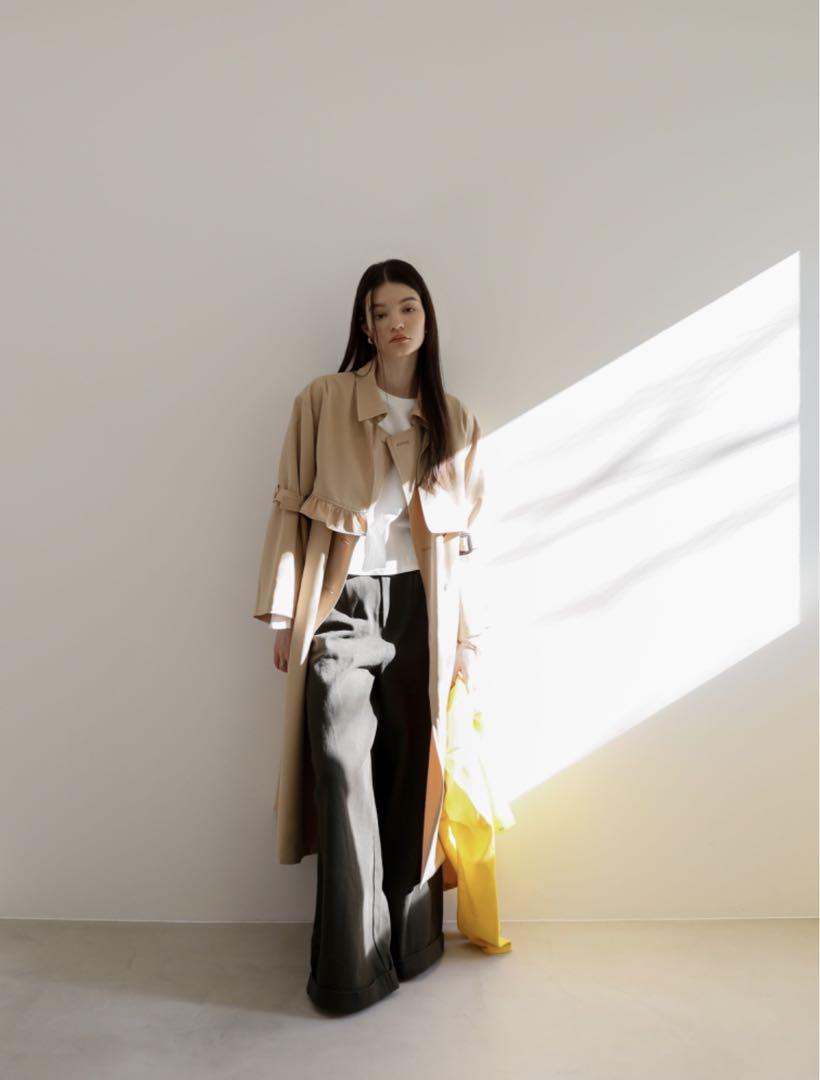 激安/新作 Katrin tokyo 2wayアシンメトリートレンチ(未使用) ジャケット・アウター