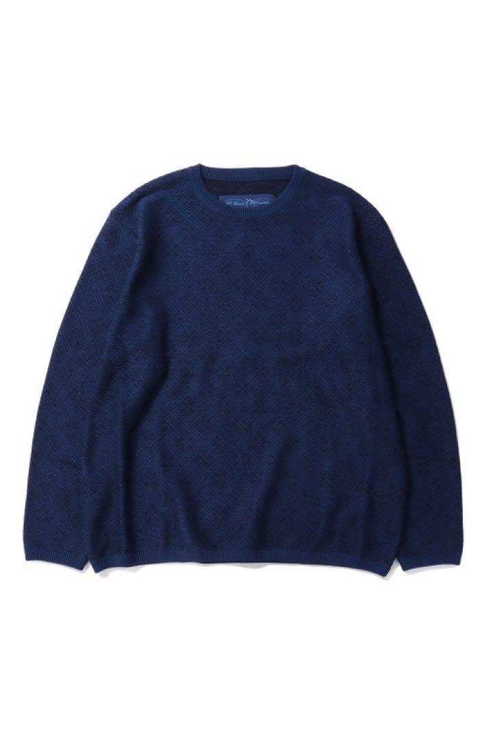 Porter Classic KOGIN KNIT CREWNECK NAVY