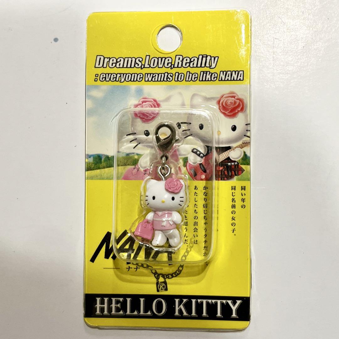 ハローキティ　NANA コラボ ファスナーマスコットストラップ　2個セット