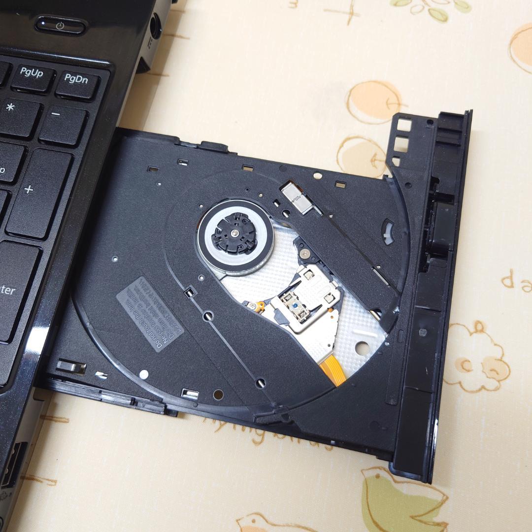 Windows11 オフィス付き 新品SSD i7 黒ノートパソコン 初期設定済