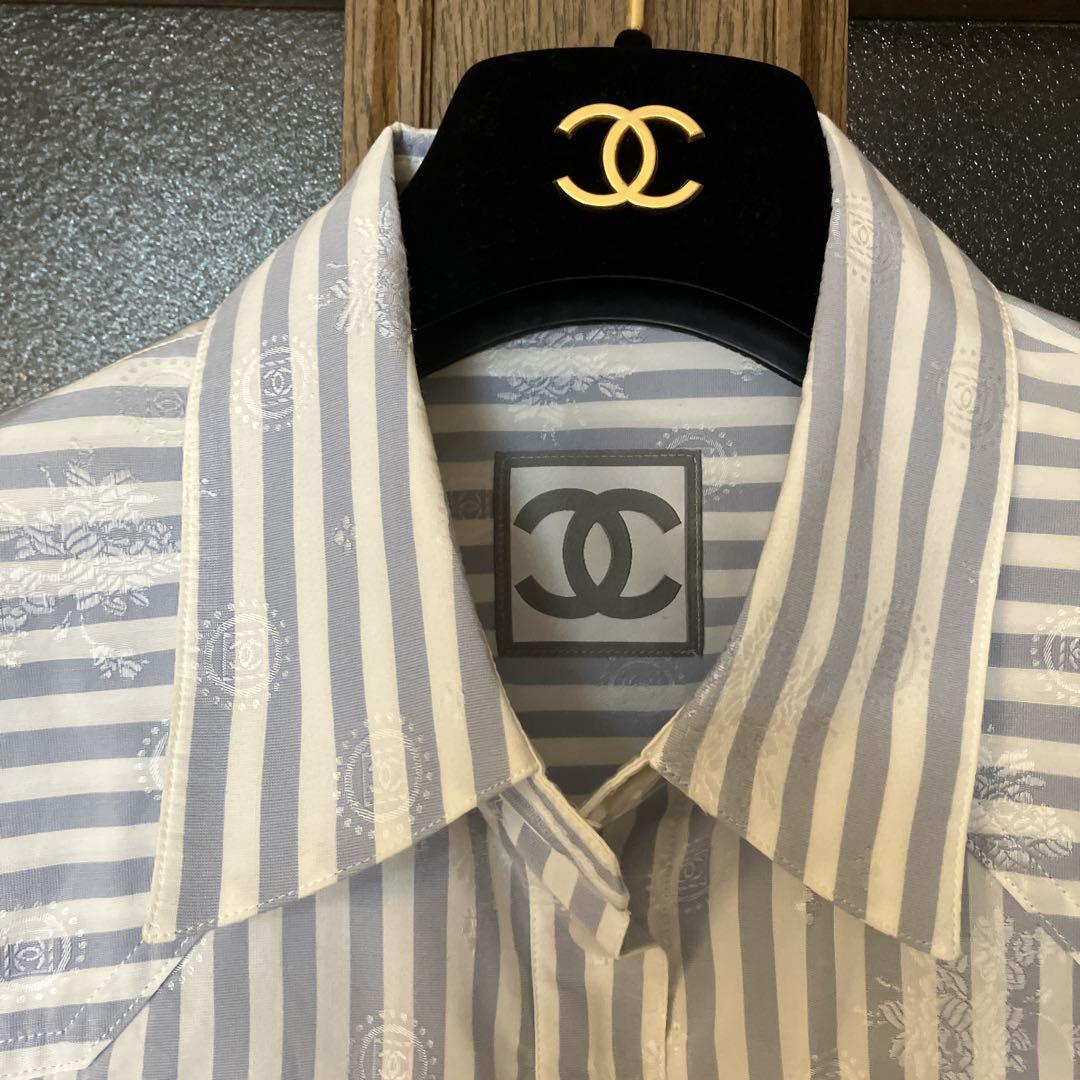 超美品超レアなCHANELストライプシャツ