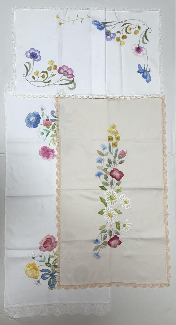 戸塚刺繍 テーブルセンター ハンドメイド