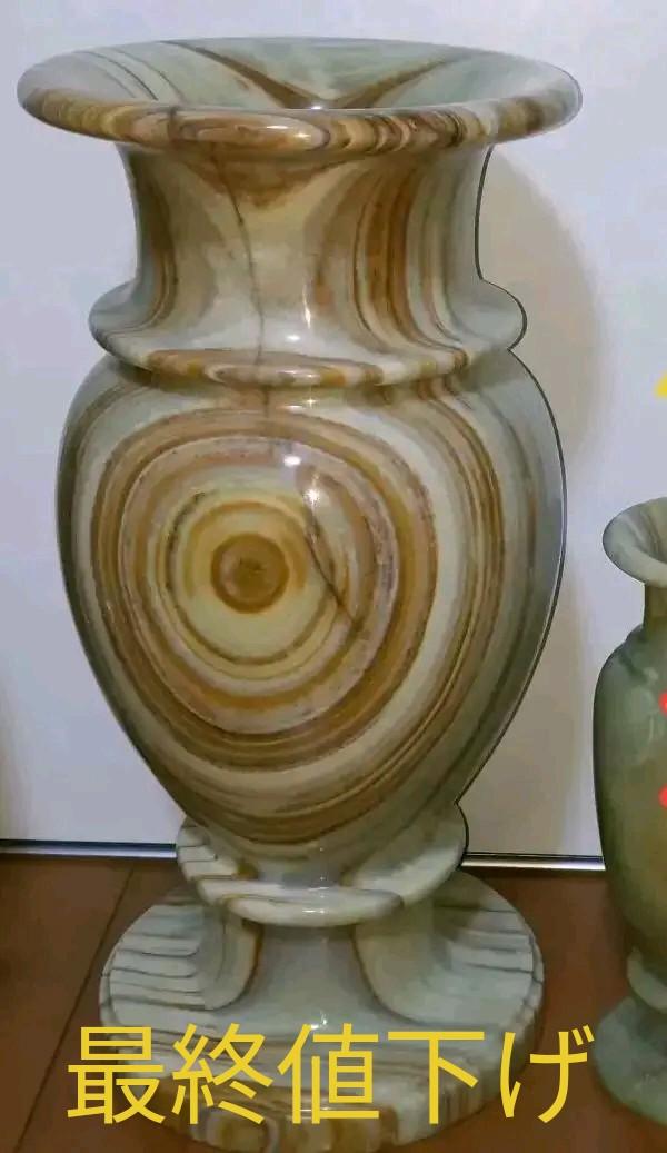 お値下げ中 美品天然石の花瓶《オニキス特大サイズ》 【SALE/104%OFF】 お値下げ中 美品天然石の花瓶《オニキス特大サイズ》 【SALE/104%OFF】