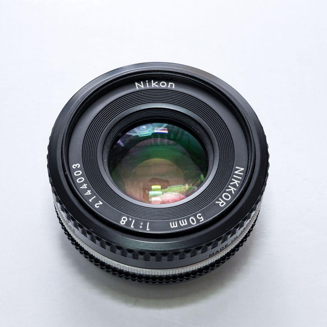 ジャンク Ai Nikkor 50mm f1.8S パンケーキ オールドレンズ
