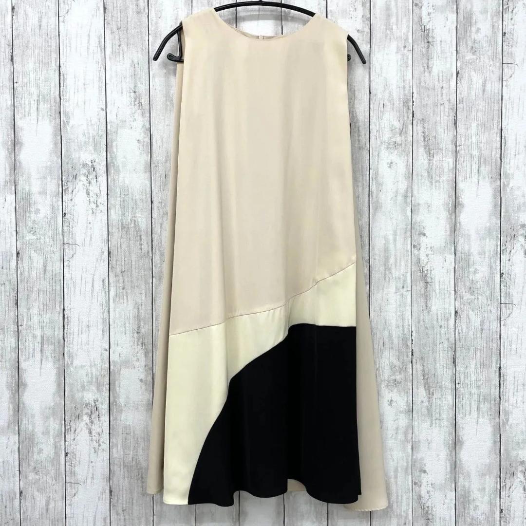【 ASHILL 】パーティ ワンピースドレス 2wayアイボリー 38サイズ