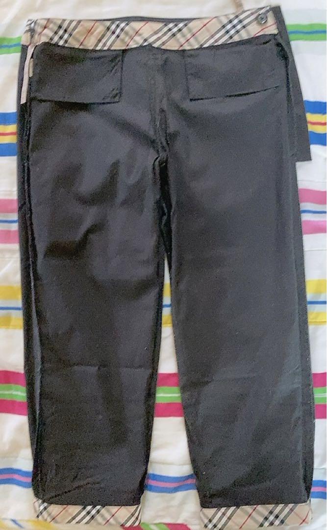 バーバリー ロンドン BURBERRY LONDON クロップドパンツ 七分丈