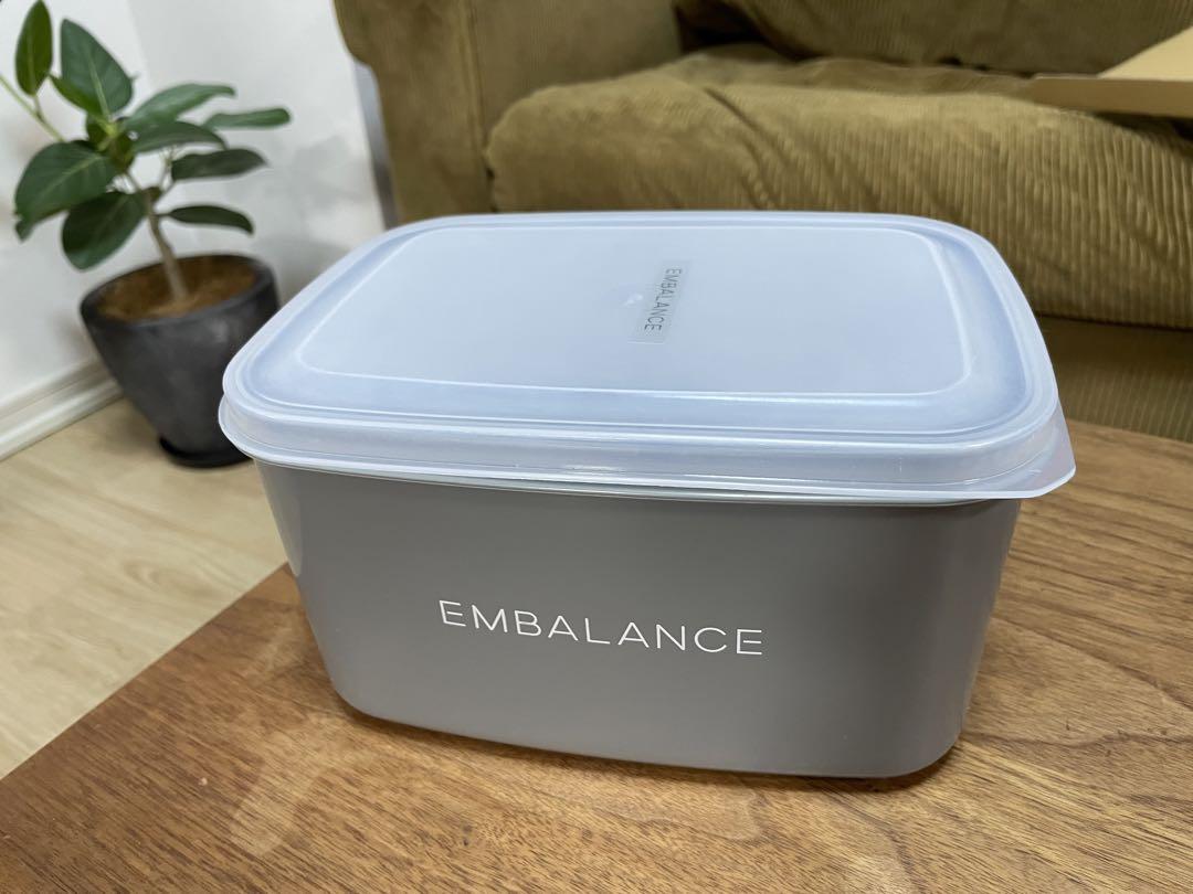 EMBALANCE 食品保存容器 4L グレー
