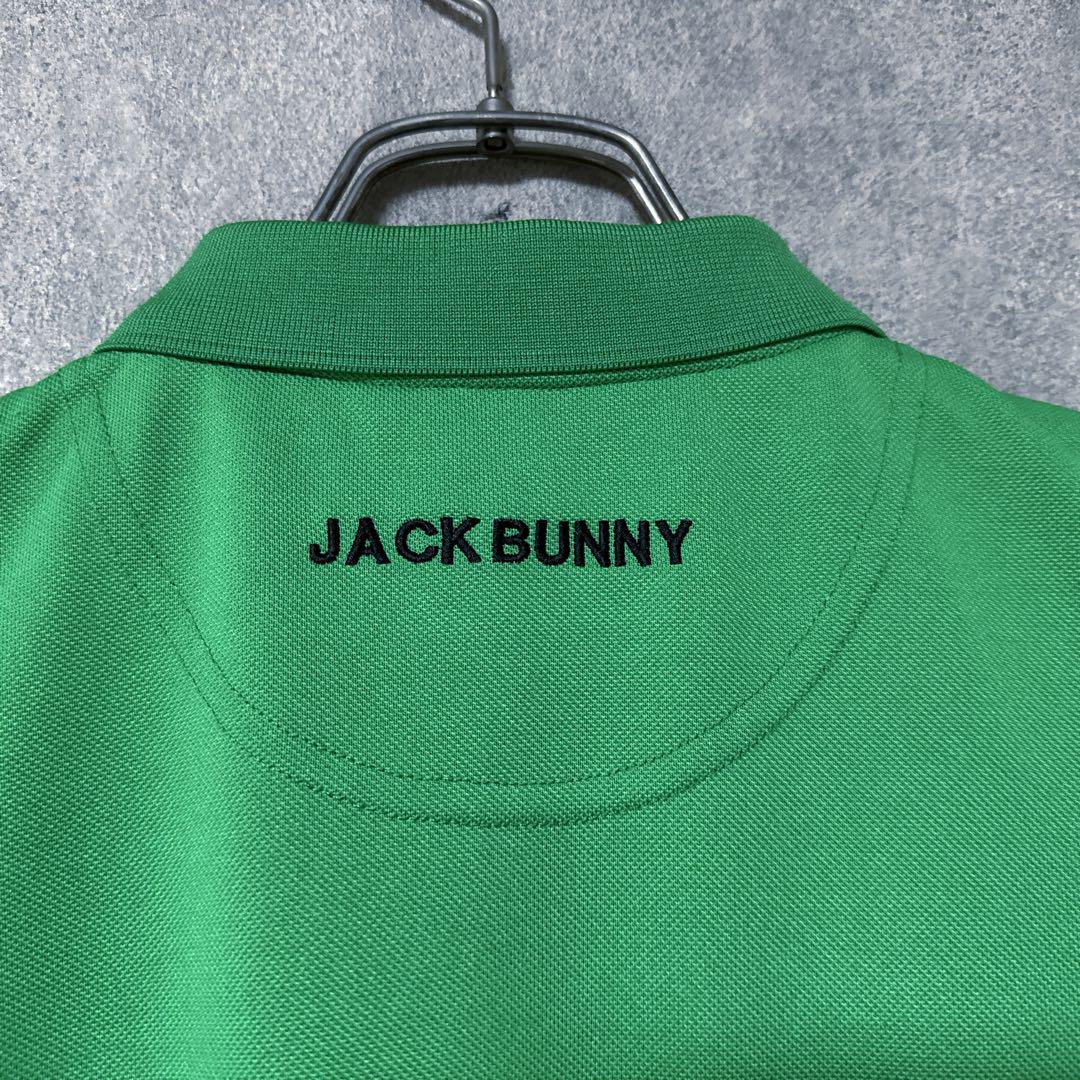 Jack Bunny ジャックバニー ワンポイント ロゴ 半袖 ポロシャツ 人気