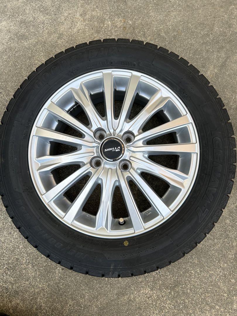 スタッドレスアルミ4本セット 185/60R15 アイスナビ7 送料込み 画像2