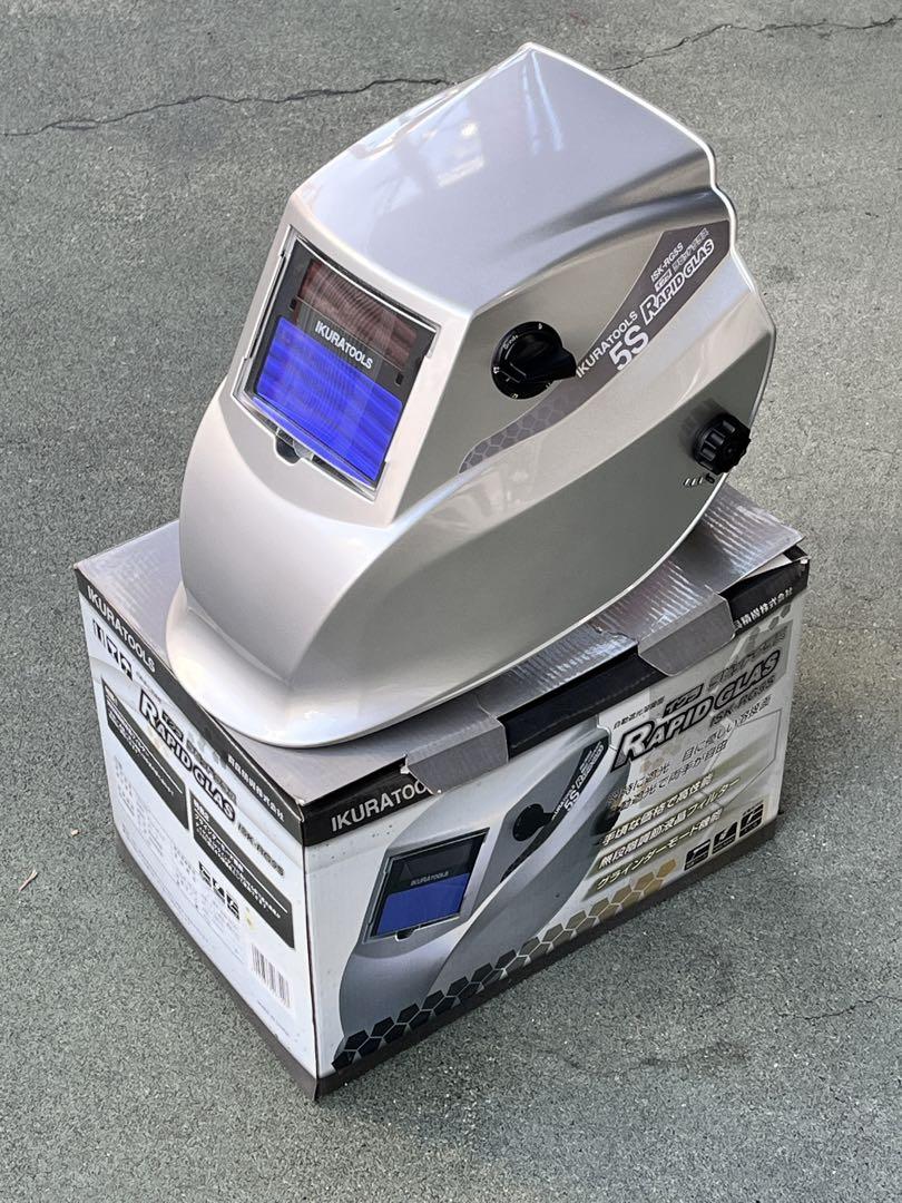 IKURATOOLS ラピッドグラス ISK-RG5S 溶接用 自動遮光溶接面